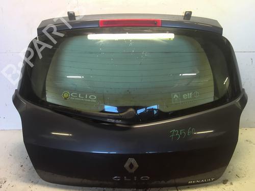 Used Tailgate RENAULT CLIO III (BR0/1, CR0/1) 1.2 16V Hi-Flex (BR1U, CR1U) (75 hp) 30295552