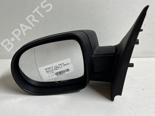 Used Left mirror RENAULT CLIO III Grandtour (KR0/1_) 1.5 dCi (75 hp) 22360472