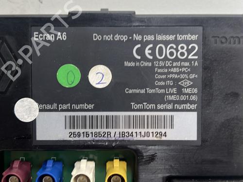 Multifunctionele display RENAULT CLIO III (BR0/1, CR0/1) 1.5 dCi | BP20329562C48 