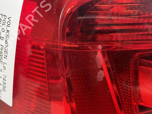 Used Left taillight Left taillight VW POLO V (6R1, 6C1) 1.4 TDI (75 hp) 31403233 31403233