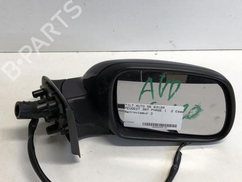 Right mirror PEUGEOT 307 (3A/C) 2.0 16V | BP18231612C27 
