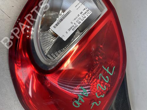 Used Right taillight RENAULT CLIO III (BR0/1, CR0/1) 1.5 dCi (BR17, CR17) (86 hp) 24590403