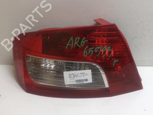 Used Left taillight PEUGEOT 407 (6D_) 2.0 HDi 135 (6DRHRH, 6DRHRE, 6DRHRG, 6DRHRJ) (136 hp) 18227159