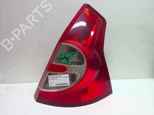 Used Right taillight DACIA SANDERO 1.2 16V (75 hp) 18217236
