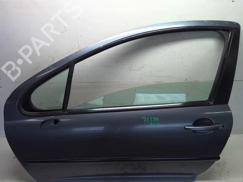 Left front door PEUGEOT 207 (WA_, WC_) 1.6 HDi | BP25046983C2 