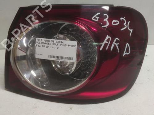 Used Right taillight VW GOLF PLUS V (5M1, 521) 1.9 TDI (105 hp) 18208537