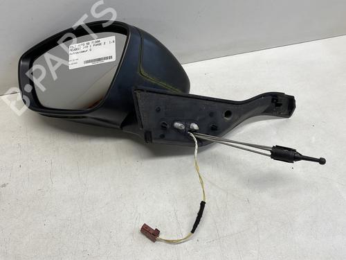 Used Left mirror PEUGEOT 208 I (CA_, CC_) 1.6 HDi / BlueHDi 75 (75 hp) 23251095