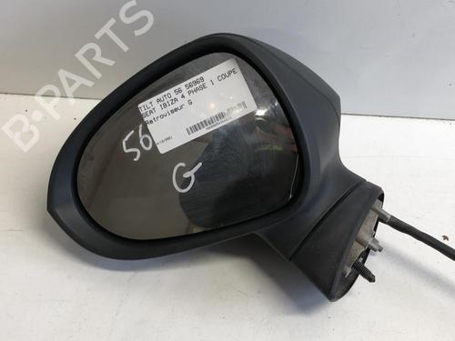 Left mirror SEAT IBIZA IV SC (6J1, 6P5) 1.4 TDI | BP18231543C26 