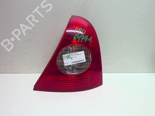 Høyre baklys RENAULT CLIO II (BB_, CB_) 1.2 16V (BB05, BB0W, BB11, BB27, BB2T, BB2U, BB2V, CB05,... (75 hp) 23445607