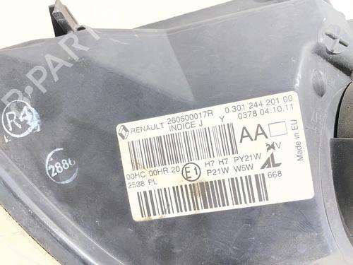Left headlight RENAULT MEGANE III Hatchback (BZ0/1_, B3_) 1.5 dCi (BZ09, BZ0D, BZ1W, BZ29, BZ14) | BP37760005C28 - Image 5