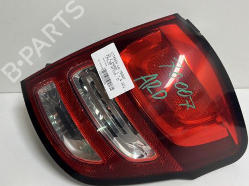 Høyre baklys CITROËN C3 II (SC_) 1.4 HDi 70 (SC8HZC, SC8HR0, SC8HP4) (68 hp) 18833455