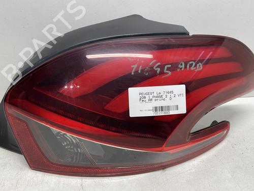 Used Right taillight PEUGEOT 208 I (CA_, CC_) 1.2 VTI 82 (82 hp) 23762580