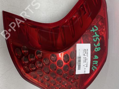 Used Left taillight PEUGEOT 3008 I MPV (0U_) 1.6 HDi (112 hp) 25276487