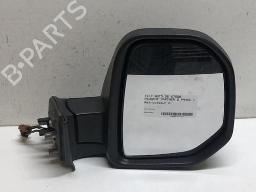 Right mirror PEUGEOT PARTNER Box Body/MPV 1.6 HDi 16V | BP18212898C27