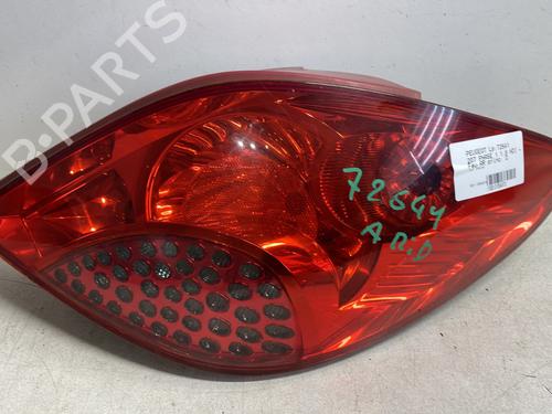 Used Right taillight PEUGEOT 207 (WA_, WC_) 1.6 HDi (90 hp) 25720165