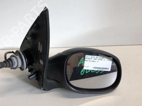 Ryggespeil høyre PEUGEOT 206 Hatchback (2A/C) 1.4 HDi eco 70 (68 hp) 18220436