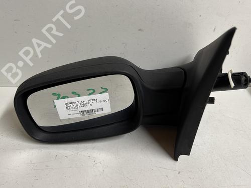 Used Left mirror RENAULT CLIO III (BR0/1, CR0/1) 1.5 dCi (C/BR0G, C/BR1G) (68 hp) 22360524