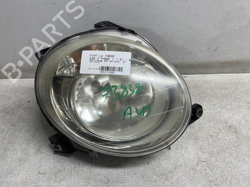 Used Right headlight FIAT 500 (312_) 1.2 (312AXA1A) (69 hp) 29706779