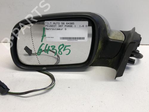 Left mirror PEUGEOT 307 (3A/C) 1.6 HDi | BP18217527C26