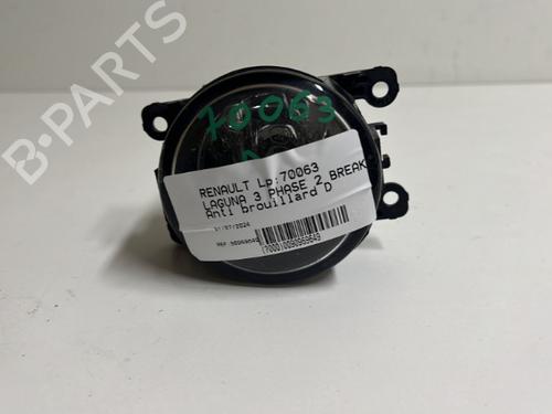 Used Right front fog light RENAULT LAGUNA III Grandtour (KT0/1) 2.0 dCi (KT01, KT08, KT09, KT0K, KT12, KT1D, KT1W) (150 hp) 19124196
