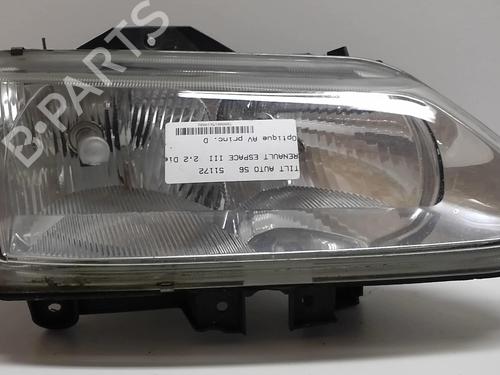 Used Right headlight RENAULT ESPACE III (JE0_) 2.2 dCi (JE0S) (115 hp) 18222186