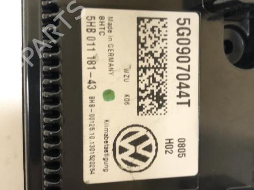 Used Climate control Climate control VW GOLF VII (5G1, BQ1, BE1, BE2) 1.6 TDI (90 hp) 18224850 18224850