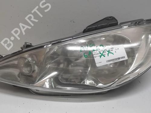 Used Left headlight PEUGEOT 206 SW (2E/K) 1.4 16V (88 hp) 18224788