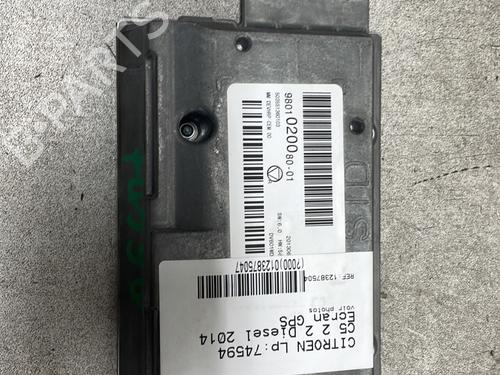 Used Display monitor Display monitor CITROËN C5 III (RD_) 2.0 HDi 140 (RDRHF8, RDRHFA, RDRHA8, RDRHAJ) (140 hp) 33738146 33738146