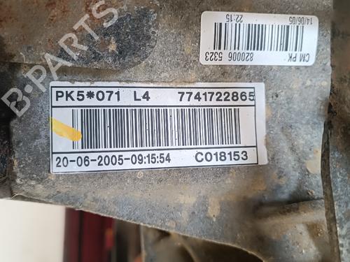 Used Gearbox Gearbox OPEL MOVANO A Platform/Chassis (X70) 2.5 DTi (ED, HD, UD0, UD4) (99 hp) 34501579 34501579