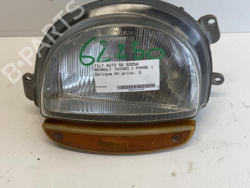 Used Left headlight RENAULT TWINGO I (C06_) 1.2 (C063, C064) (55 hp) 18220979