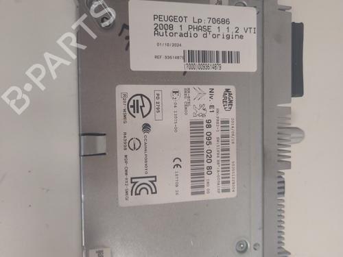 Radio PEUGEOT 2008 I (CU_) 1.2 VTi | BP20173279E6 