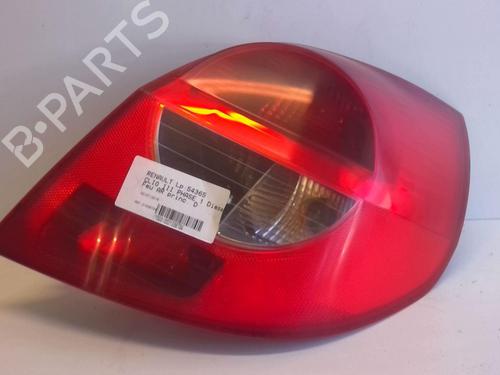Używane Lampa tylna prawa RENAULT CLIO III (BR0/1, CR0/1) 1.5 dCi (C/BR0G, C/BR1G) (68 hp) 18229378