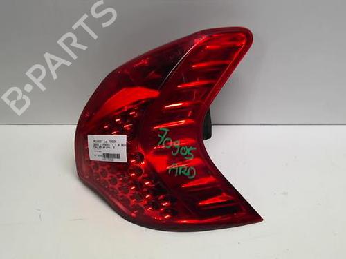 Used Right taillight PEUGEOT 3008 I MPV (0U_) 1.6 HDi (109 hp) 23762249