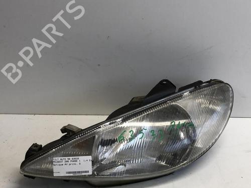 Phare gauche Phare gauche PEUGEOT 206 Hatchback (2A/C) 1.4 i (75 hp) 18214152 18214152