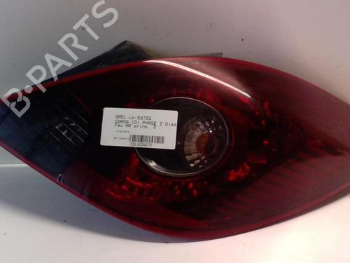 Used Right taillight OPEL CORSA D (S07) 1.3 CDTI (L08, L68) (75 hp) 18209299