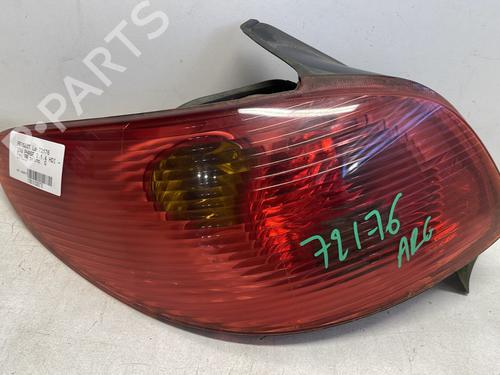 Used Left taillight PEUGEOT 206 Hatchback (2A/C) 1.4 HDi eco 70 (68 hp) 24314250