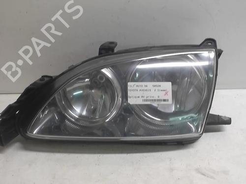 Used Left headlight TOYOTA AVENSIS Liftback (_T22_) 2.0 D-4D (CDT220_, CDT220R) (110 hp) 18209333