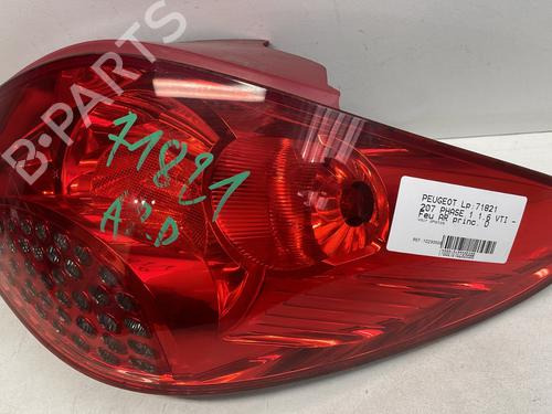 Right taillight PEUGEOT 207 (WA_, WC_) 1.6 16V VTi | BP24114671C35 