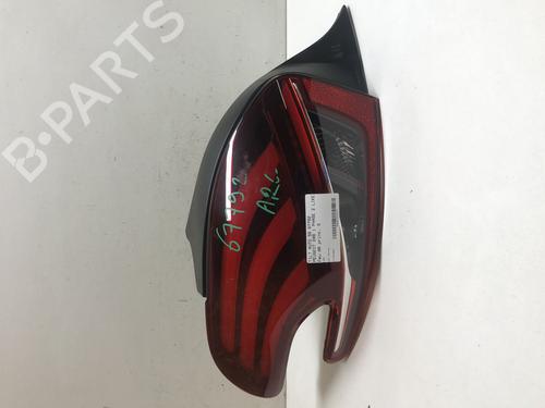Used Left taillight PEUGEOT 208 I (CA_, CC_) 1.2 VTi 68 / PureTech 68 (68 hp) 19340392