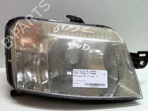 Right headlight FIAT PANDA (169_) 1.2 (169.AXB11, 169.AXB1A) | BP18213758C29 