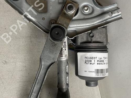 Used Front wiper motor PEUGEOT 3008 I MPV (0U_) 1.6 THP (156 hp) 24613207