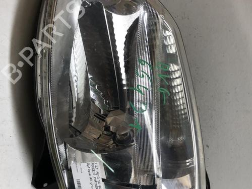 Used Left headlight PEUGEOT PARTNER Box Body/MPV (5_, G_) 1.6 HDi 75 (75 hp) 18210310