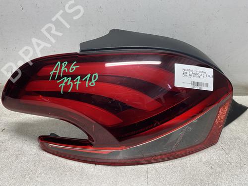 Used Left taillight PEUGEOT 208 I (CA_, CC_) 1.6 HDi / BlueHDi 75 (75 hp) 30437952