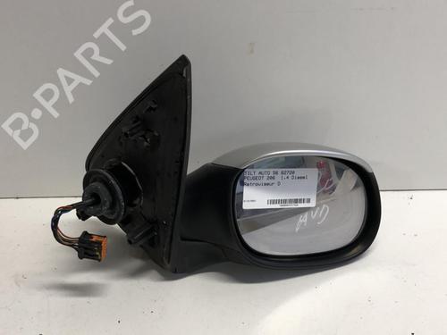 Used Right mirror PEUGEOT 206 Hatchback (2A/C) 1.4 HDi eco 70 (68 hp) 18231572