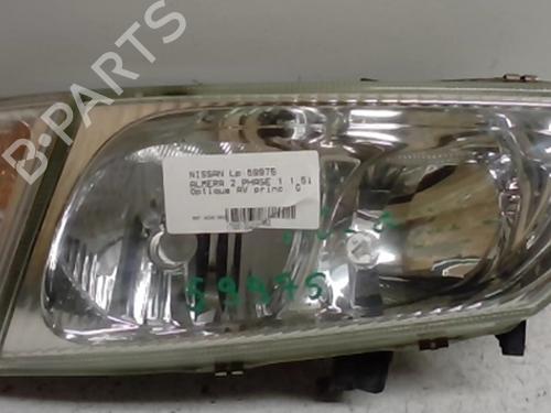 Used Left headlight NISSAN ALMERA II Hatchback (N16) 1.5 (90 hp) 18225056