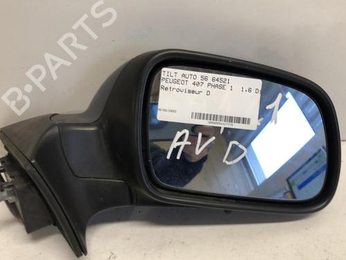 Used Right mirror PEUGEOT 407 (6D_) 1.6 HDi 110 (6D9HZC, 6D9HYC) (109 hp) 18231401