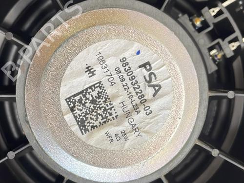 Speaker PEUGEOT 308 III (FB_, FH_, FP_, F3_, FM_) BlueHDi 130 (FBYHZL, FBYHZT) | BP27637714E2 