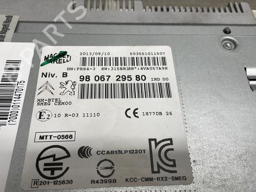 Used Radio Radio PEUGEOT 2008 I (CU_) 1.2 VTi (82 hp) 29866733 29866733