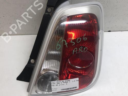 Used Right taillight FIAT 500 (312_) 1.2 (312AXA1A) (69 hp) 18210118