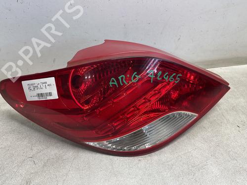 Used Left taillight PEUGEOT 207 (WA_, WC_) 1.4 HDi (68 hp) 27166692